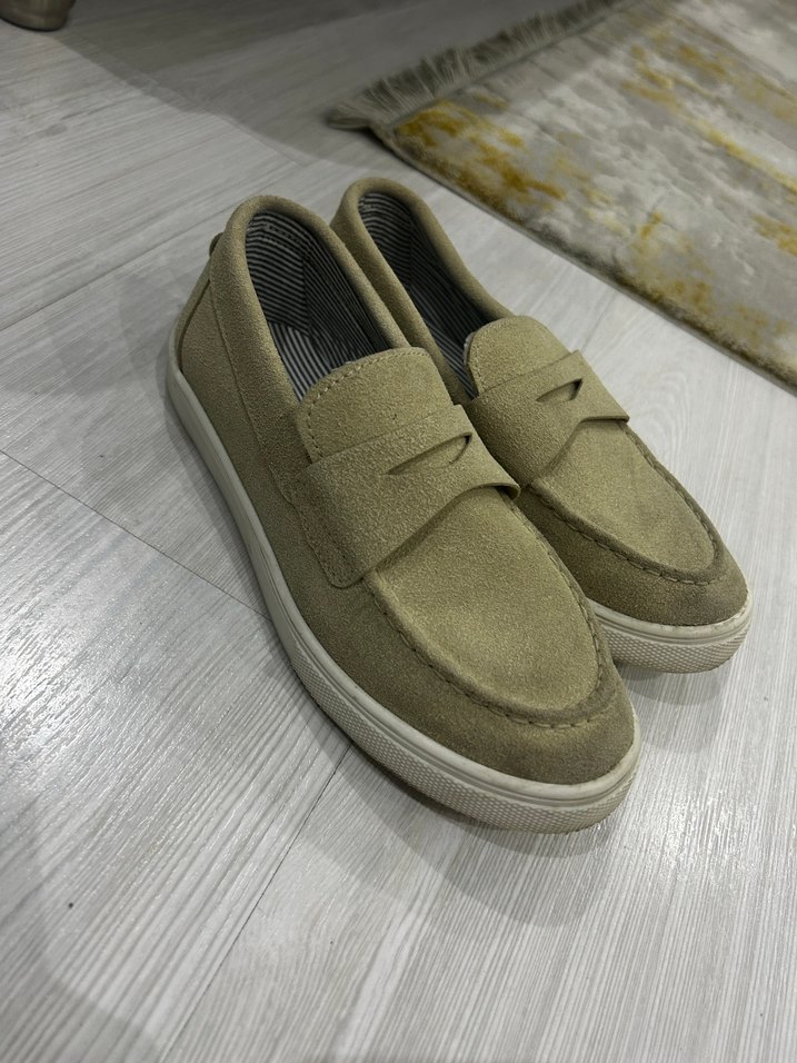 Bej Erkek Çocuk Loafer Ayakkabı - Görsel 3
