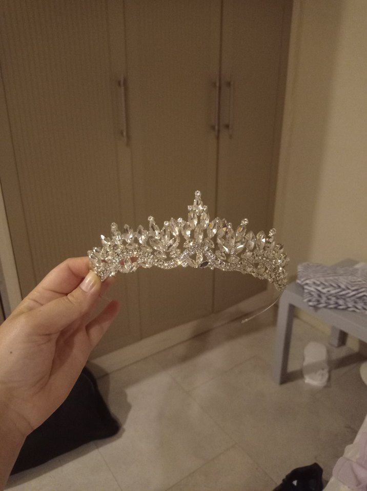 Beyaz Straplez A Kesim Vintage Gelinlik - Görsel 5