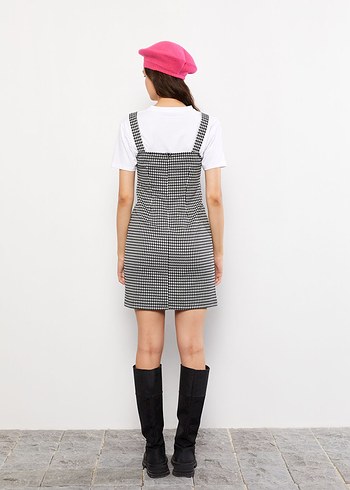 Ekose Desenli Salopet - Görsel 7