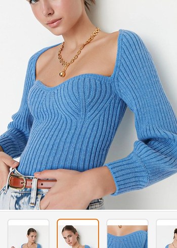 Triko Kadın Kazak - Görsel 3