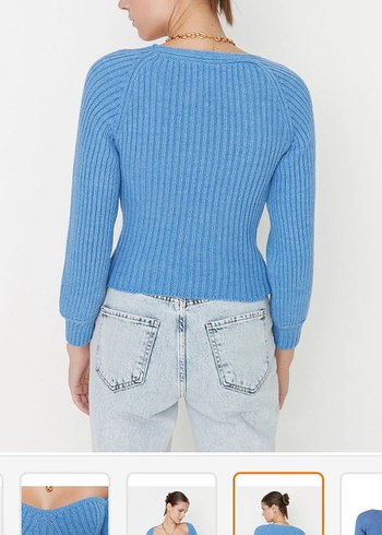 Triko Kadın Kazak - Görsel 2