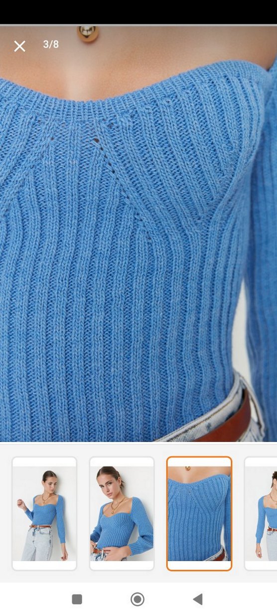 Triko Kadın Kazak - Görsel 5