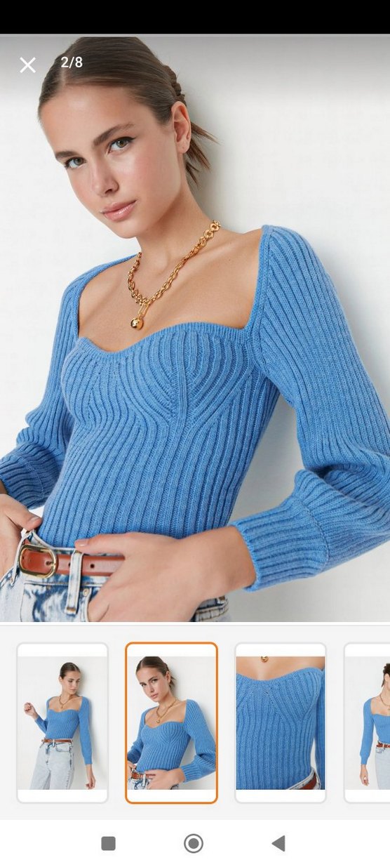 Triko Kadın Kazak - Görsel 3