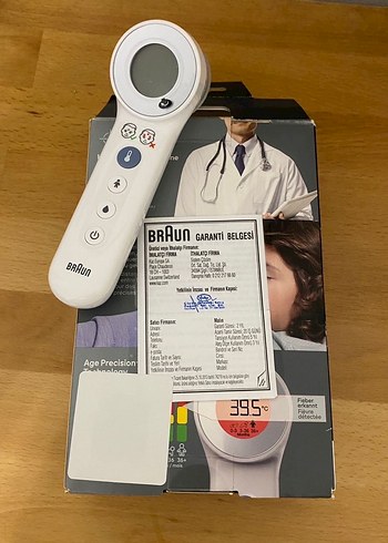 Braun Dijital Ateş Ölçer 39.5°C - Görsel 3