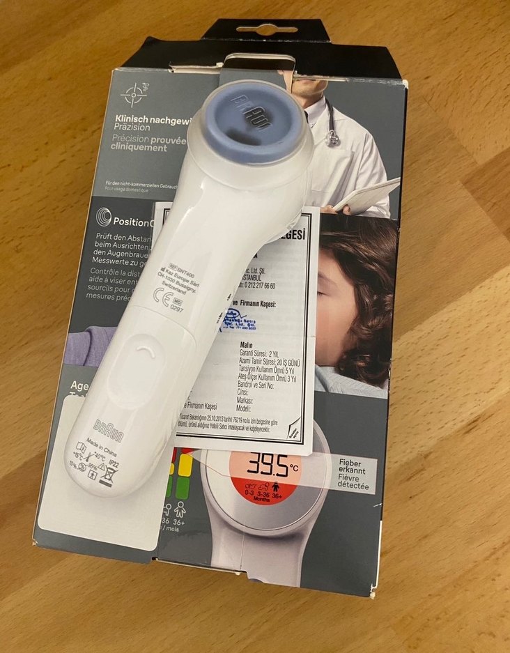 Braun Dijital Ateş Ölçer 39.5°C - Görsel 4