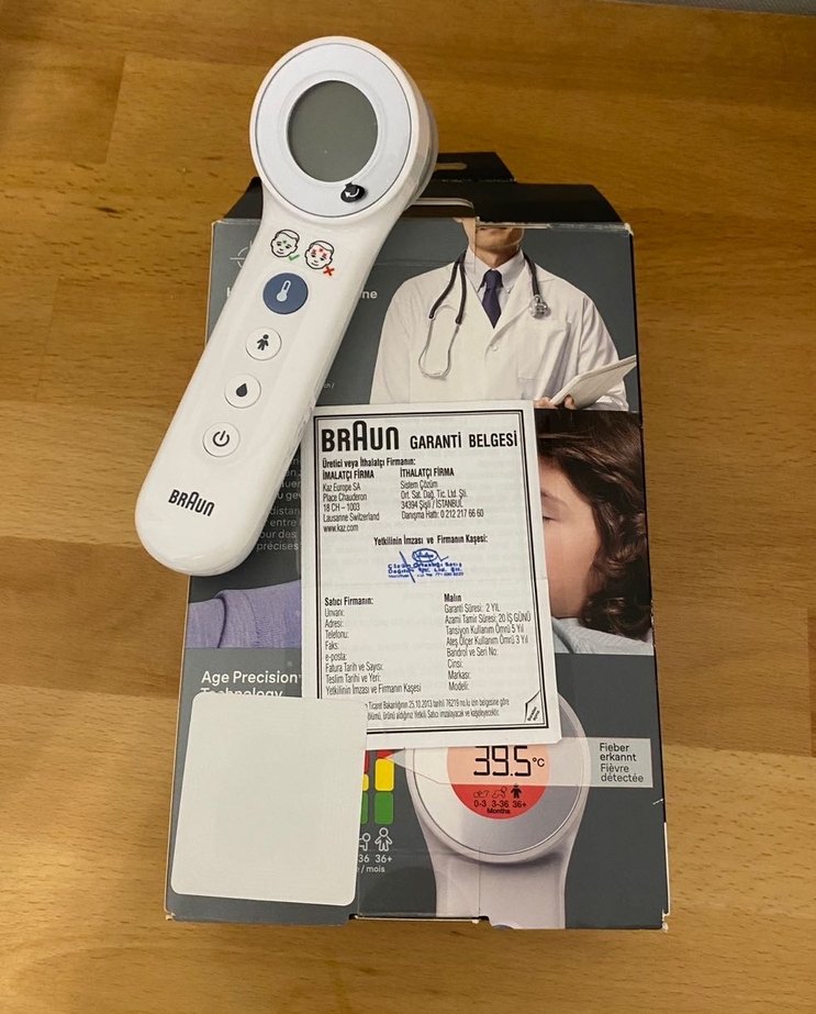 Braun Dijital Ateş Ölçer 39.5°C - Görsel 3