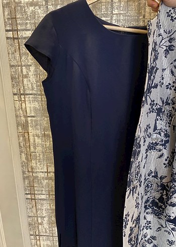 Çiçek Desenli Diz Boyu Takım - Görsel 3