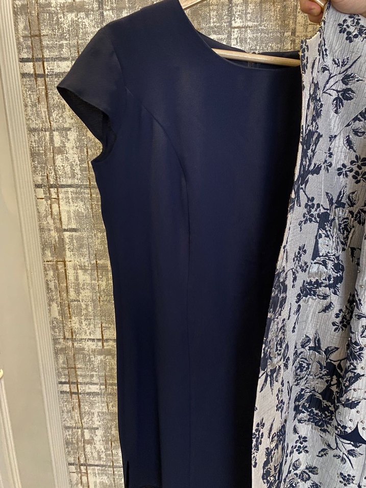 Çiçek Desenli Diz Boyu Takım - Görsel 3