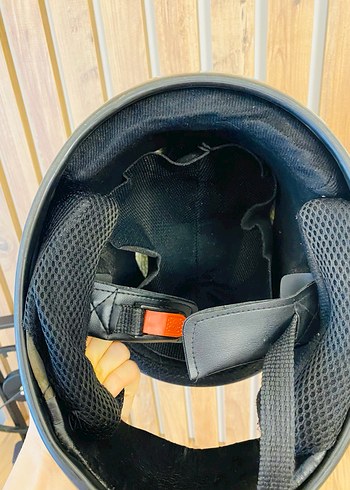 SAFEBET Baskılı Turuncu Gri Metal Motosiklet Kaskı - Görsel 8