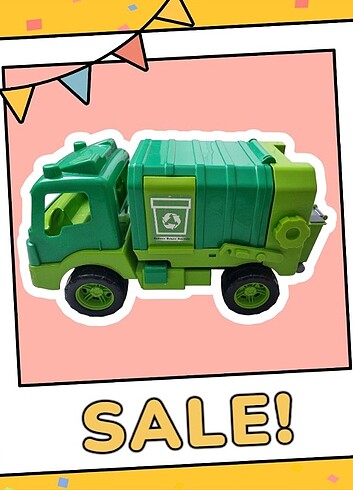 DOLU TOYS ÇÖP KAMYONU