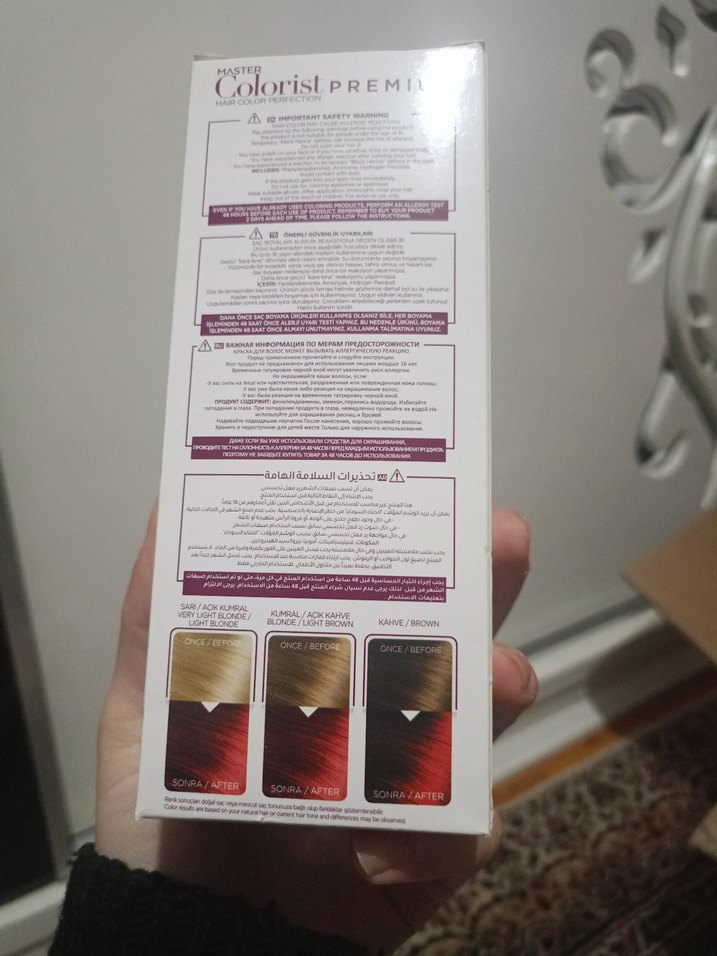 Master Colorist Saç Boyası 5.65 Kızıl - Görsel 2