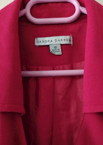 Sandro Pembe Fırfırlı Kadın Elbise