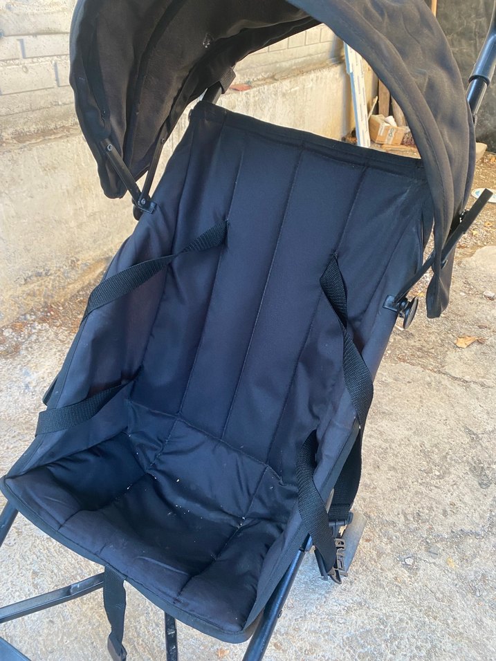 Siyah Bebek Arabası - Görsel 5