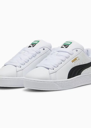 Puma Beyaz Siyah Puma Suede Kadın Spor Ayakkabı