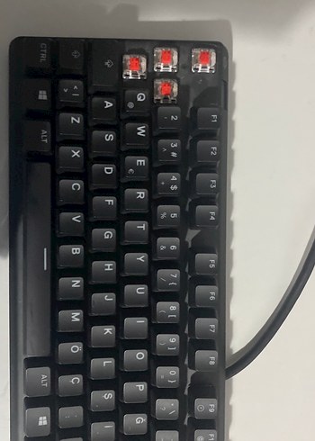 Steelseries Apex7 Red Switch mekanik kablolu klavye - Görsel 4
