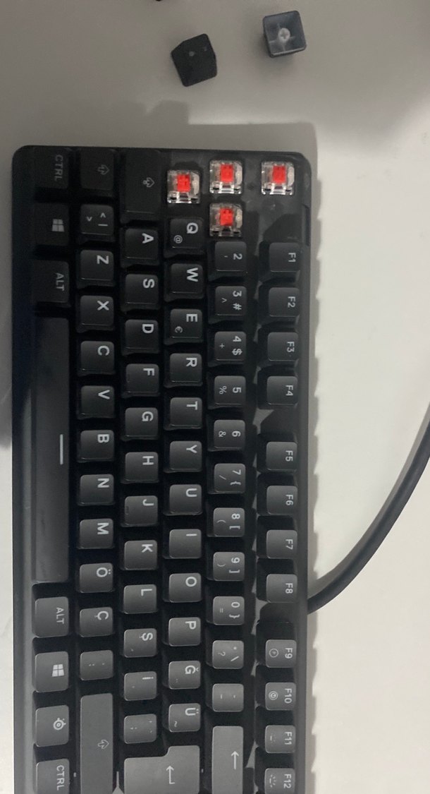 Steelseries Apex7 Red Switch mekanik kablolu klavye - Görsel 4