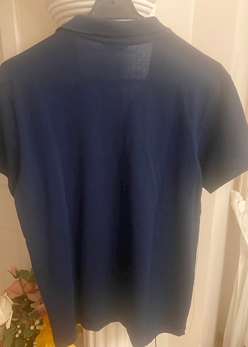 Erkek Lacivert Polo Yaka Tişört - Görsel 3