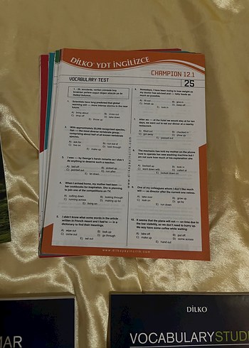 Beden Dilko Sınav Hazırlık Kitapları Seti