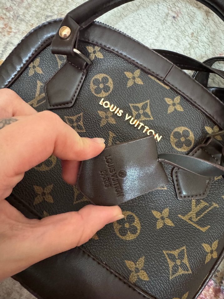 LOUİS VUİTTON Kahverengi Baskılı Deri Kadın Çanta - Görsel 2