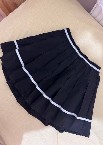 Siyah Pilili Midi Etek - Görsel 3