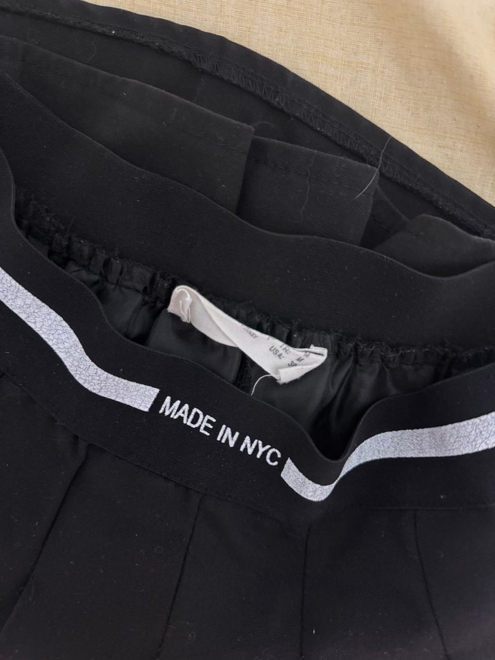 Siyah Pilili Midi Etek - Görsel 4