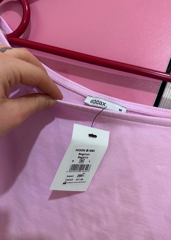 Pembe Uzun Kollu Crop Top - Görsel 3
