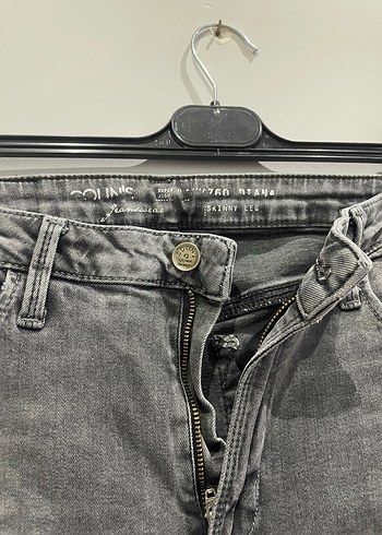 Gri Kadın Denim Skinny Jean - Görsel 2