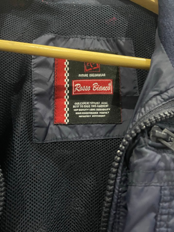 Erkek Lacivert Fermuarlı Ceket - Görsel 2