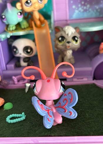  Miniş Renkli Pembe Böcek Aksiyon Figürü