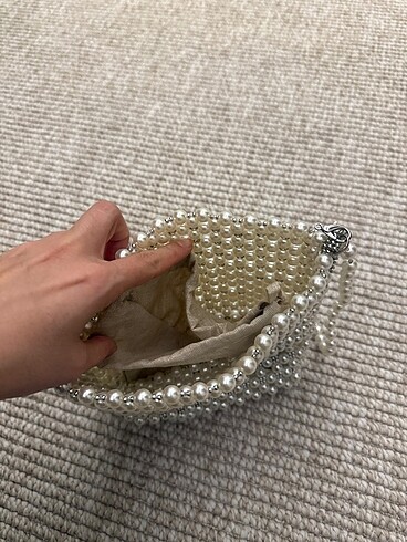 Zara İncili Zara çanta