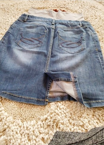 Beli Lastikli hamile eteği - Görsel 8