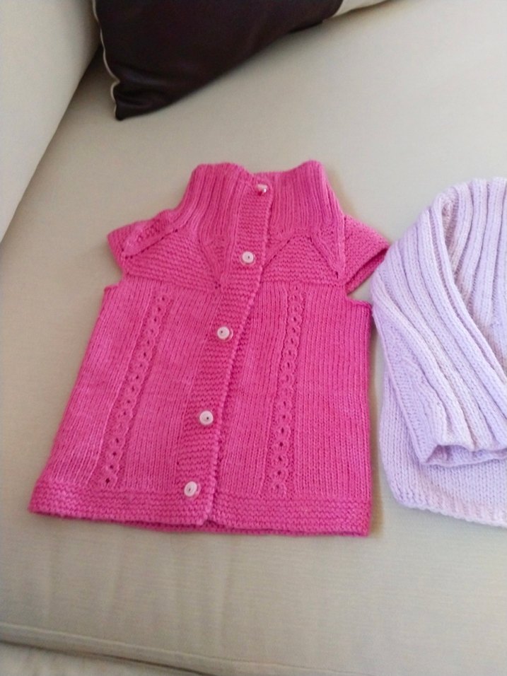 Kız Çocuk yelek ve Hırka - Görsel 4