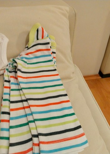 Bebek Hastane Çıkışı Pamuklu Beyaz Tulum - Görsel 3