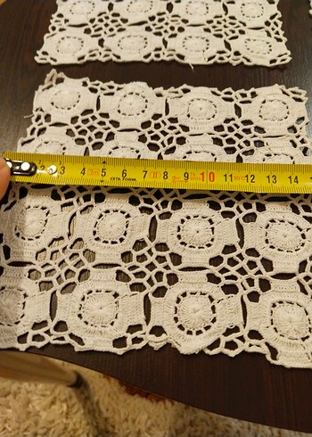 El Yapımı Dantel Örtüler Takımı - Görsel 6