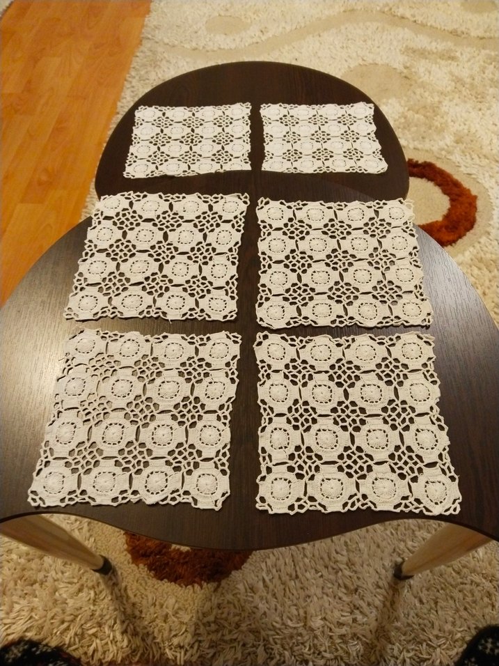 El Yapımı Dantel Örtüler Takımı - Görsel 2