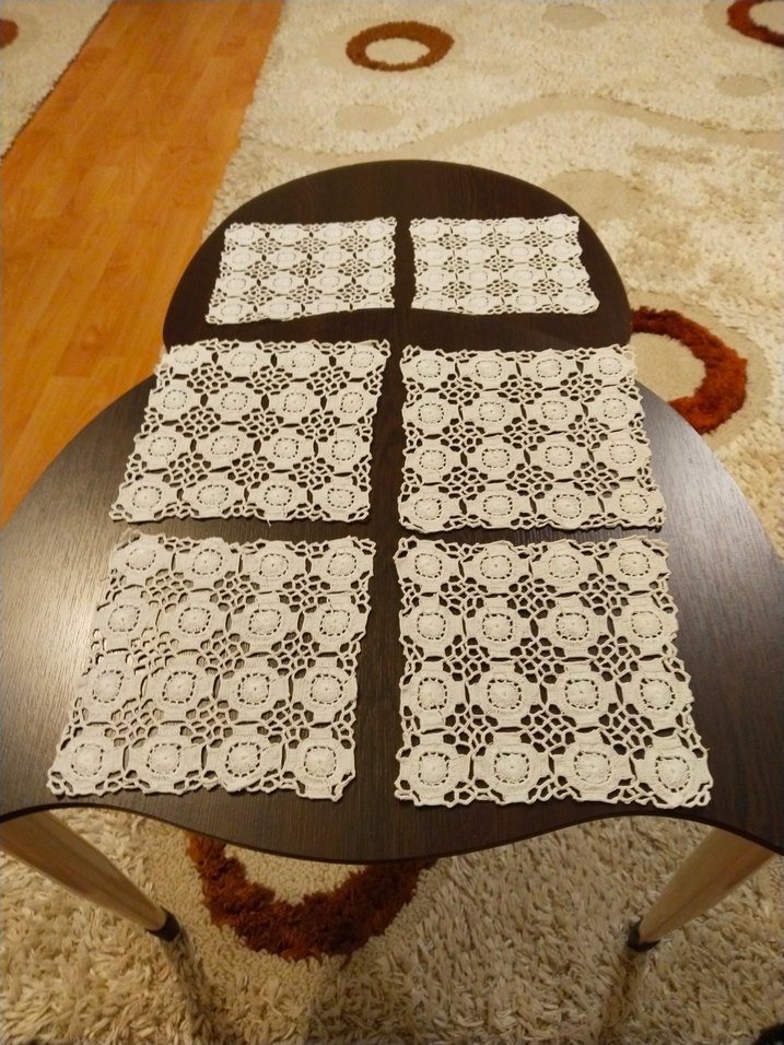El Yapımı Dantel Örtüler Takımı - Görsel 4