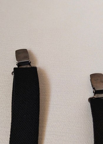 Siyah Süet Çocuk Pantolon Askısı - Görsel 7