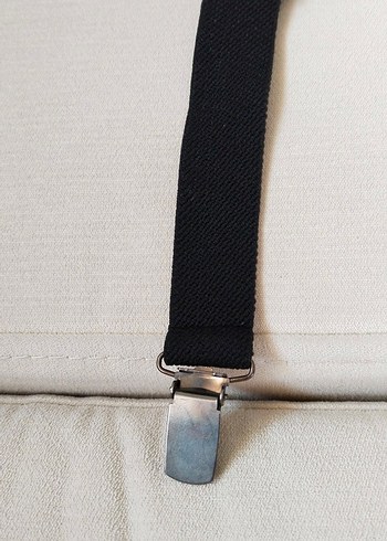 Siyah Süet Çocuk Pantolon Askısı - Görsel 8