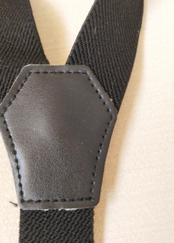 Siyah Süet Çocuk Pantolon Askısı - Görsel 9