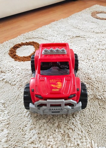 Kırmızı Polesie Oyuncak Off-Road Araba - Görsel 6