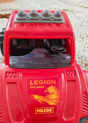 Kırmızı Polesie Oyuncak Off-Road Araba - Görsel 7