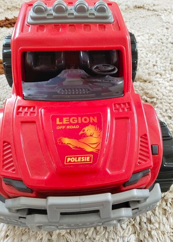 Kırmızı Polesie Oyuncak Off-Road Araba - Görsel 3
