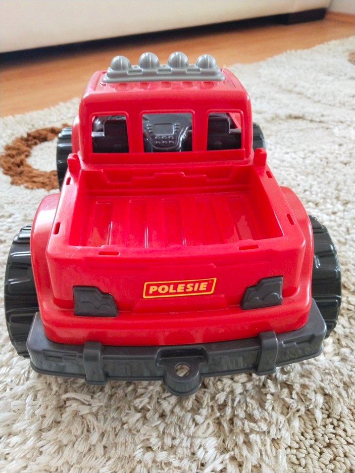 Kırmızı Polesie Oyuncak Off-Road Araba - Görsel 5