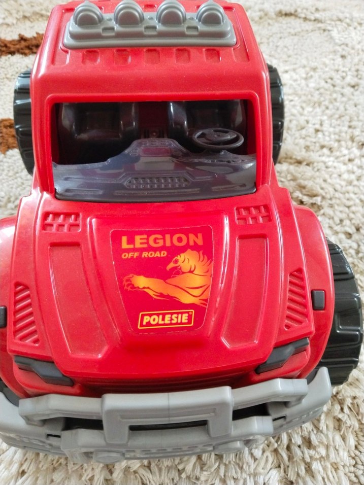 Kırmızı Polesie Oyuncak Off-Road Araba - Görsel 3
