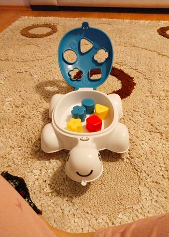Fisher-Price Mavi Kaplumbağa Eğitici Oyuncak - Görsel 7
