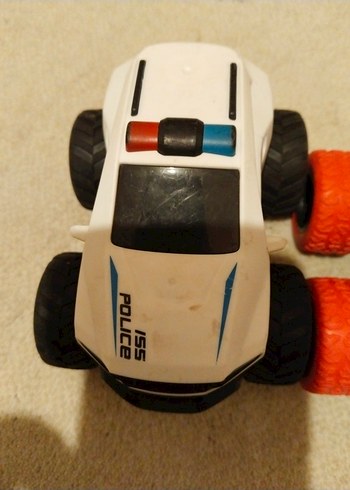 Renkli Oyuncak Polis ve Dinozor Arabası - Görsel 7