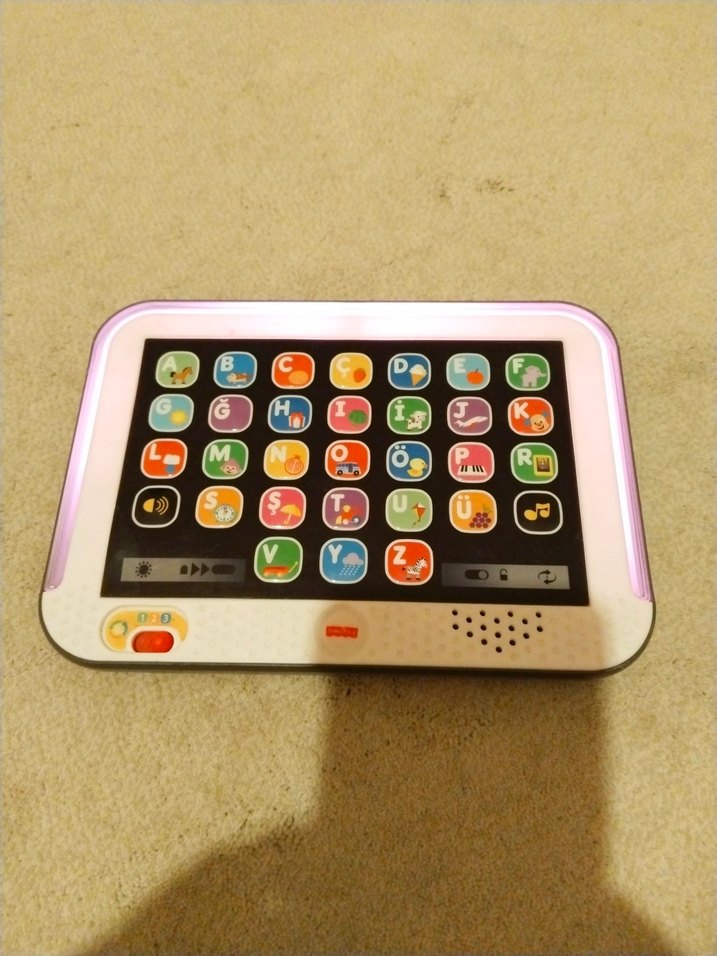 Çok Renkli Eğitici Tablet Oyuncak - Görsel 2