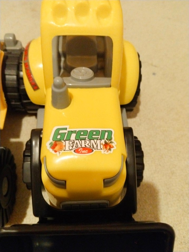 Sarı Renkli İki Oyuncak İş Makinesi - Görsel 4