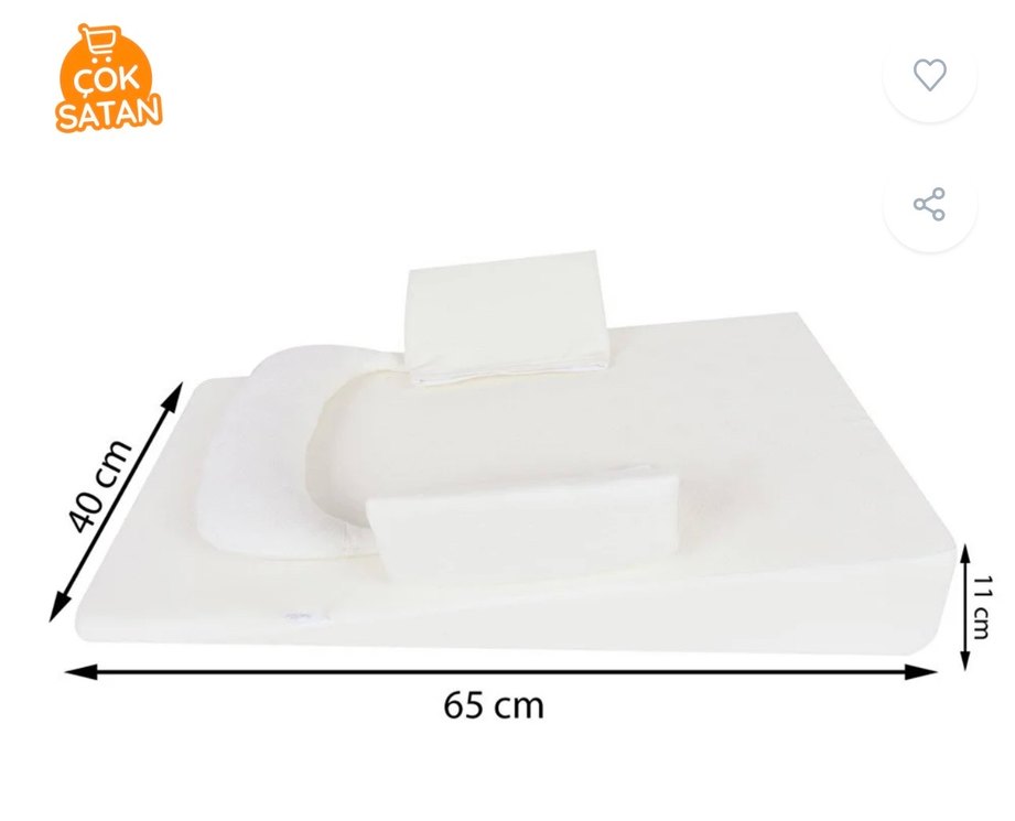 Sevi Bebe Reflü Yatağı - Görsel 2