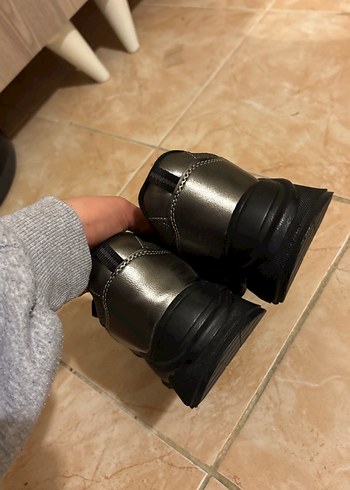 Dantel Detaylı Yılan Desenli Platform Spor Ayakkabı - Görsel 4